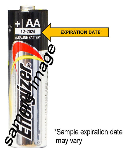AA Max Alkaline E91 Batteries Made in USA - Expiration 12/2024 or Later - 100 Count